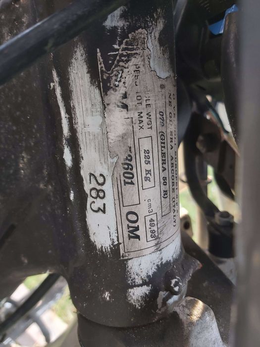 Gilera 50 R 1993r.  (swap na Derbi d50b0 90cc)