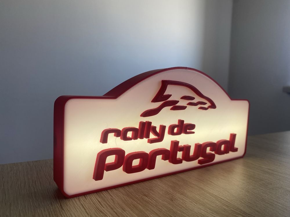 Luminoso vodafone Rally de Portugal wrc