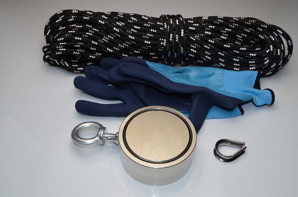 Magnes neodym poszukiwań kotwica żeglarska rękawiczki zestaw najlepszy