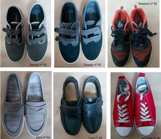 Sapatos de rapaz