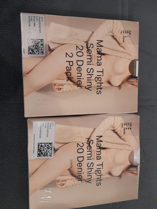 Rajstopy ciążowe H&M 20 DEN rozm. M  1 szt.