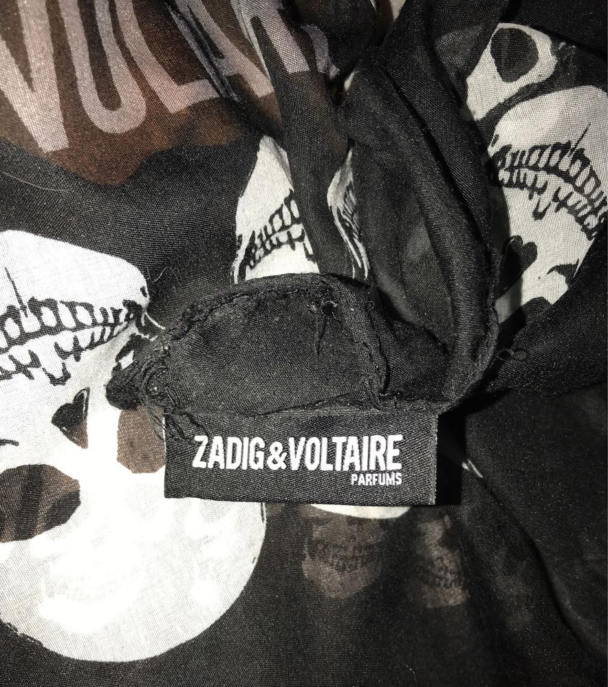 Хустка з черепами | zadig&voltaire