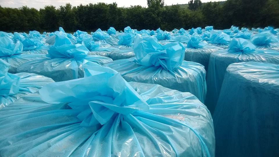 Worki do kiszonki  wkłady foliowe do big bagów kiszenie kukurydzy ccm