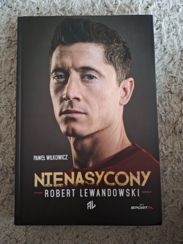 Książka nienasycony Robert Lewandowski