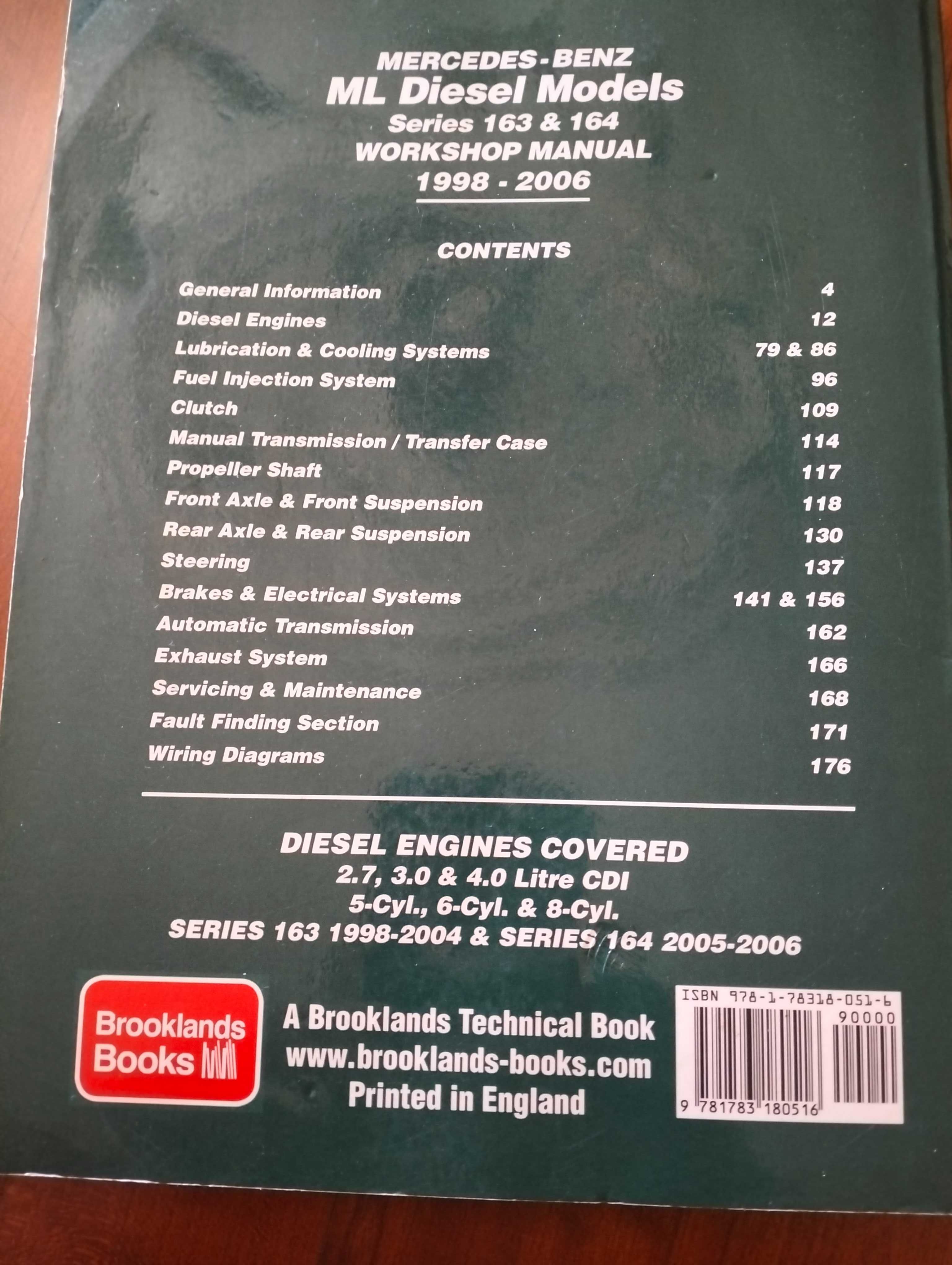 Manual Técnico - Mercedes Benz ML
