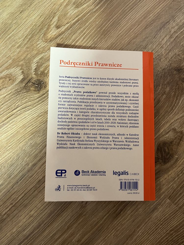 Prawo podatkowe Robert Oktaba