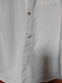 Biała koszula chłopięca ze stójką Zara Boys 122
