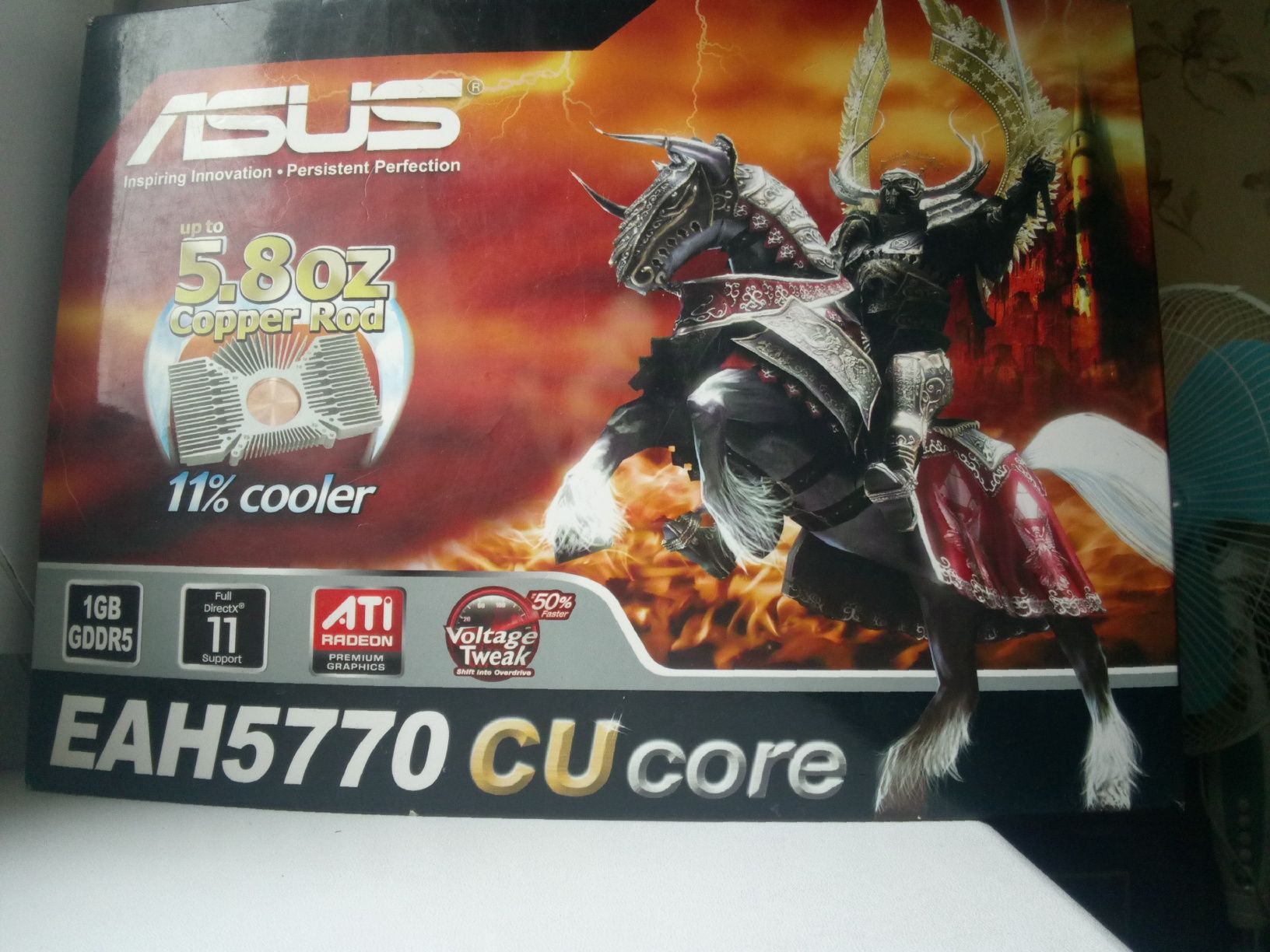 Asus HD 5770 1024MB GDDR5 (128bit) (850/4800) (под ремонт)