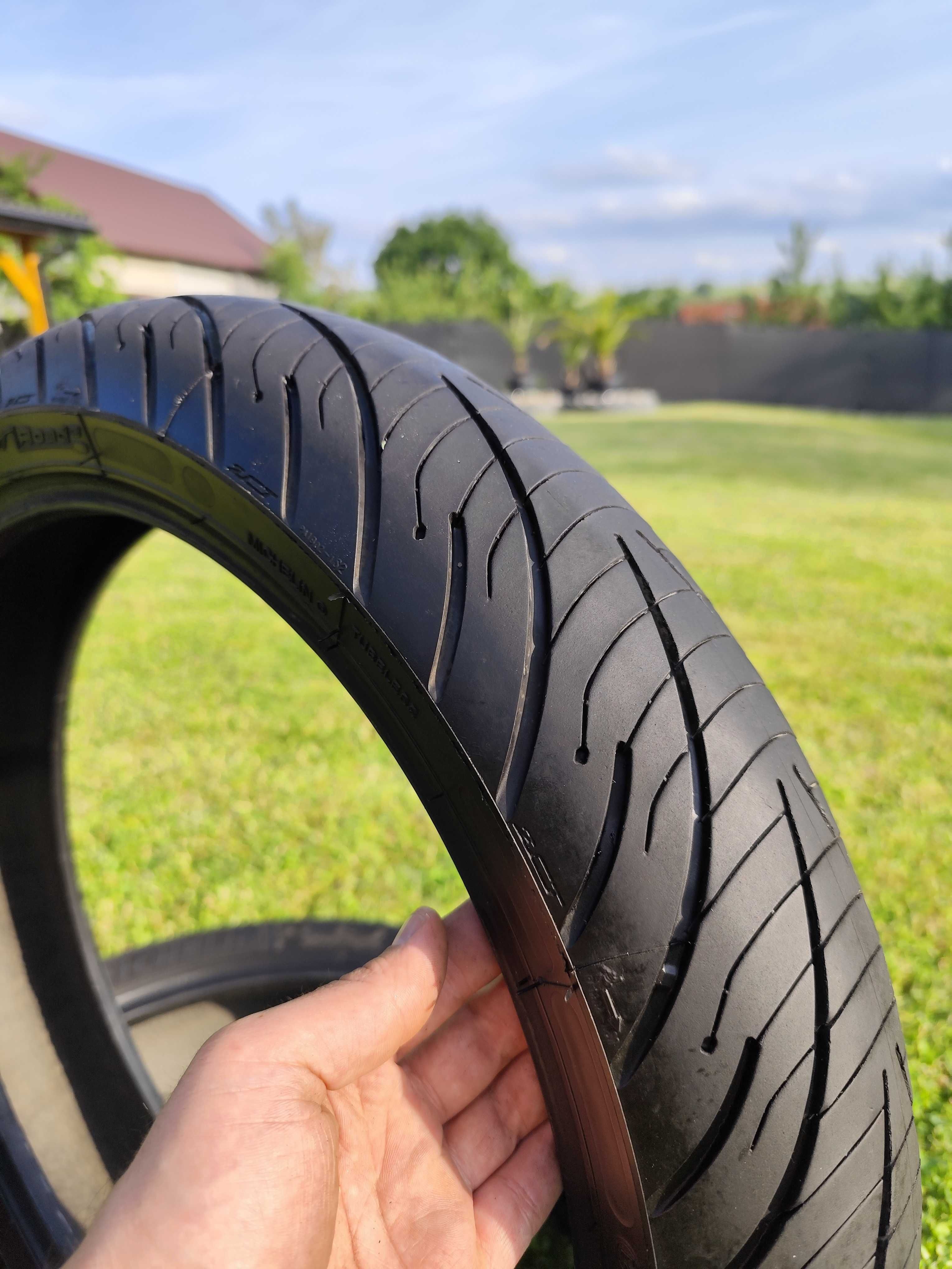 Opony Michelin 180/55/17 i 120/70/17 komplet 2020r motocykl