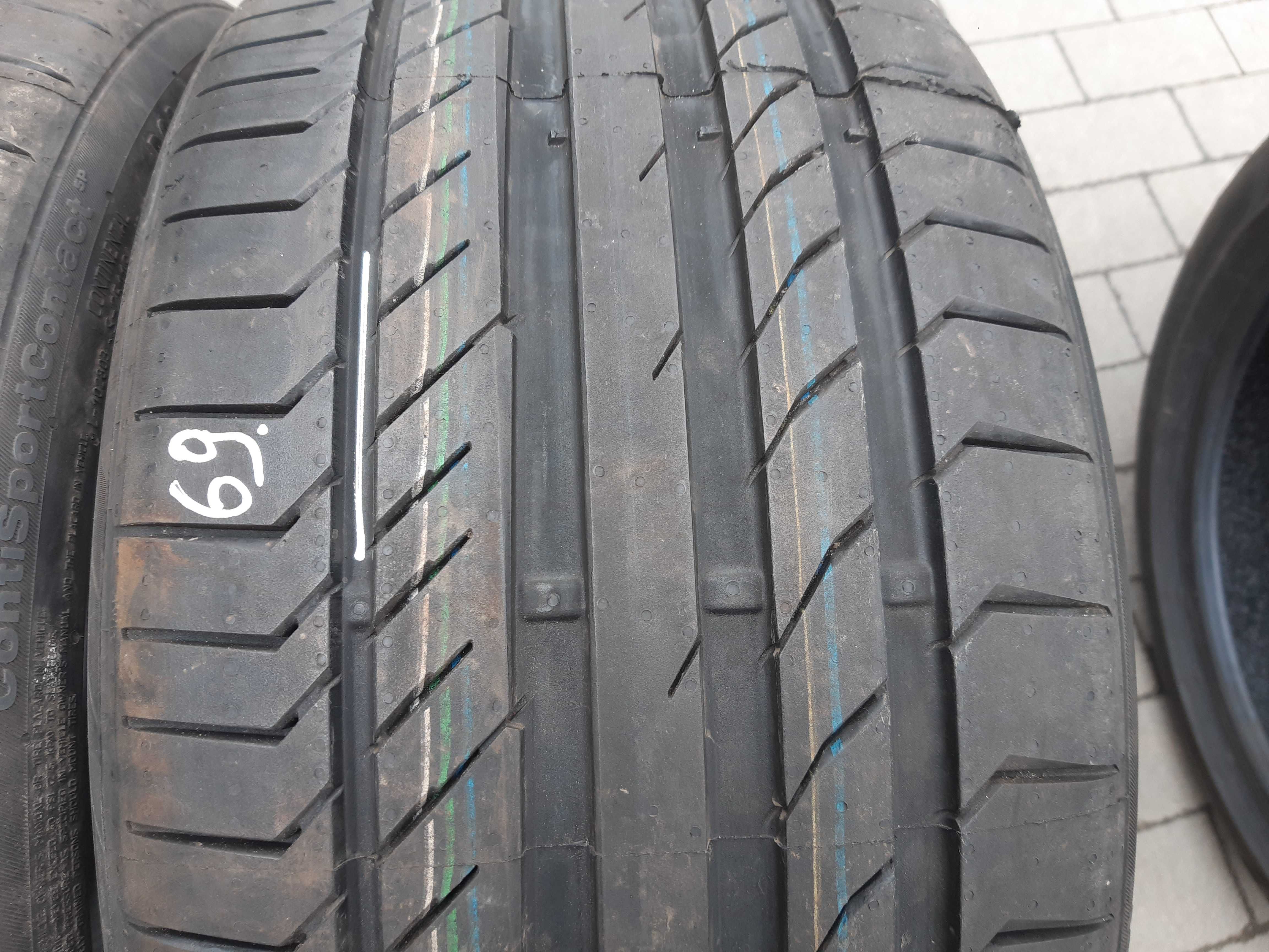 2x Opony 265 30 R 20 Continental  Contisportcontac 5P 2szt jak NOWE