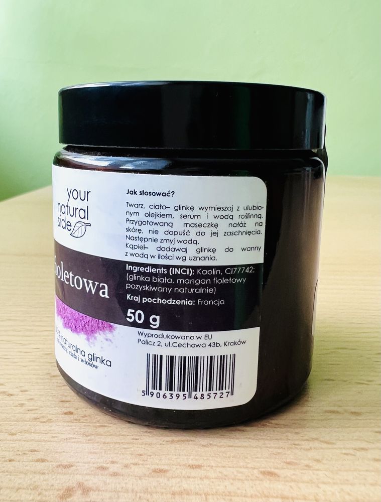 Nowa glinka fioletowa Your natural side 50 g