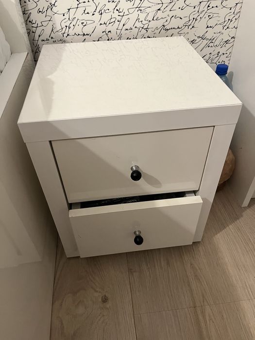 Zestaw mebli, biały połysk