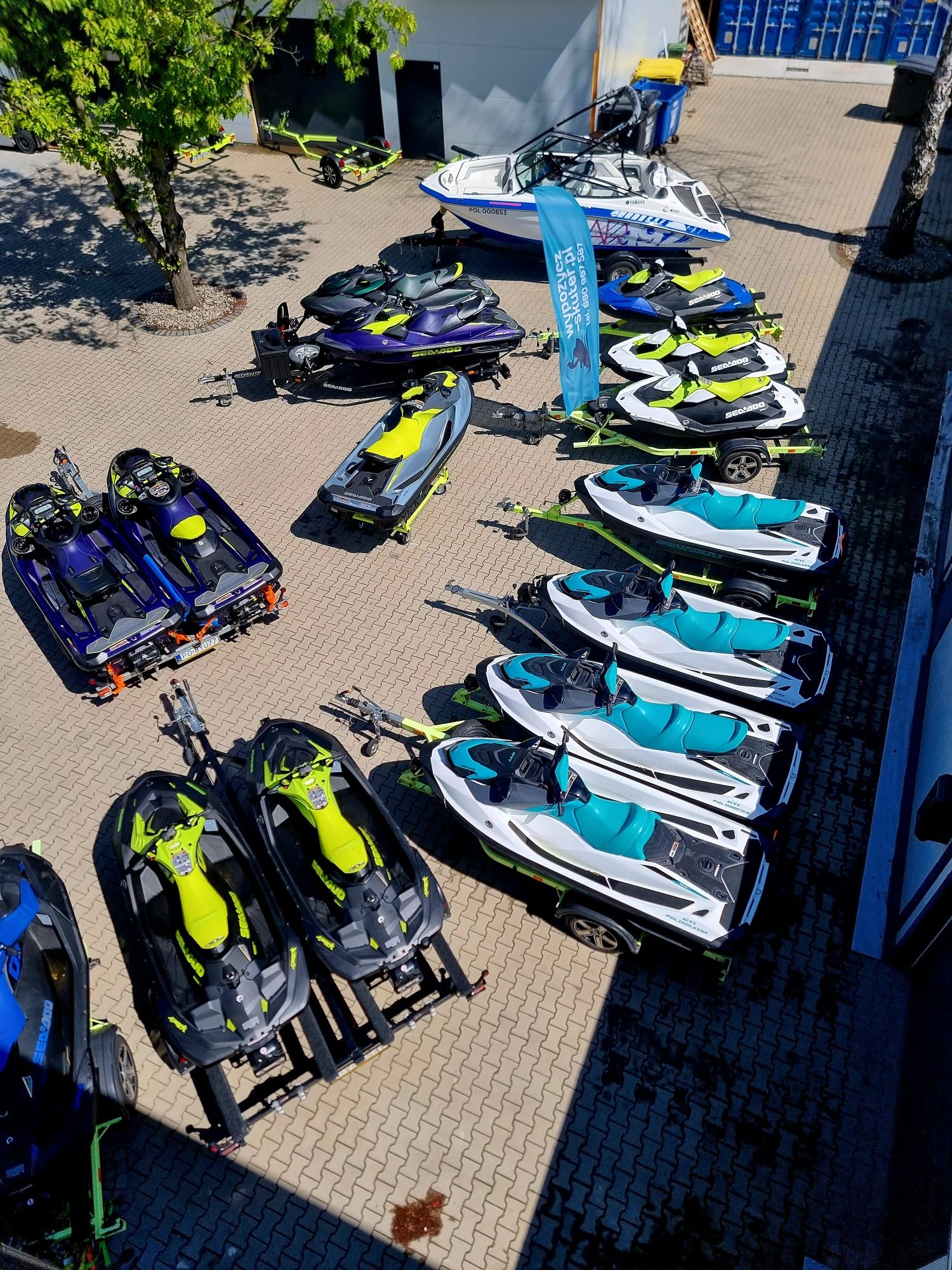 Wynajem skuterów wodnych Seadoo Spark TRRIX 90hp wypozycz-skuter