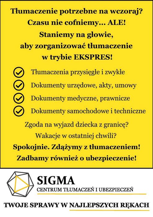 Tłumaczenia dokumentów przysięgłe UKR DE ANG CZ NOR