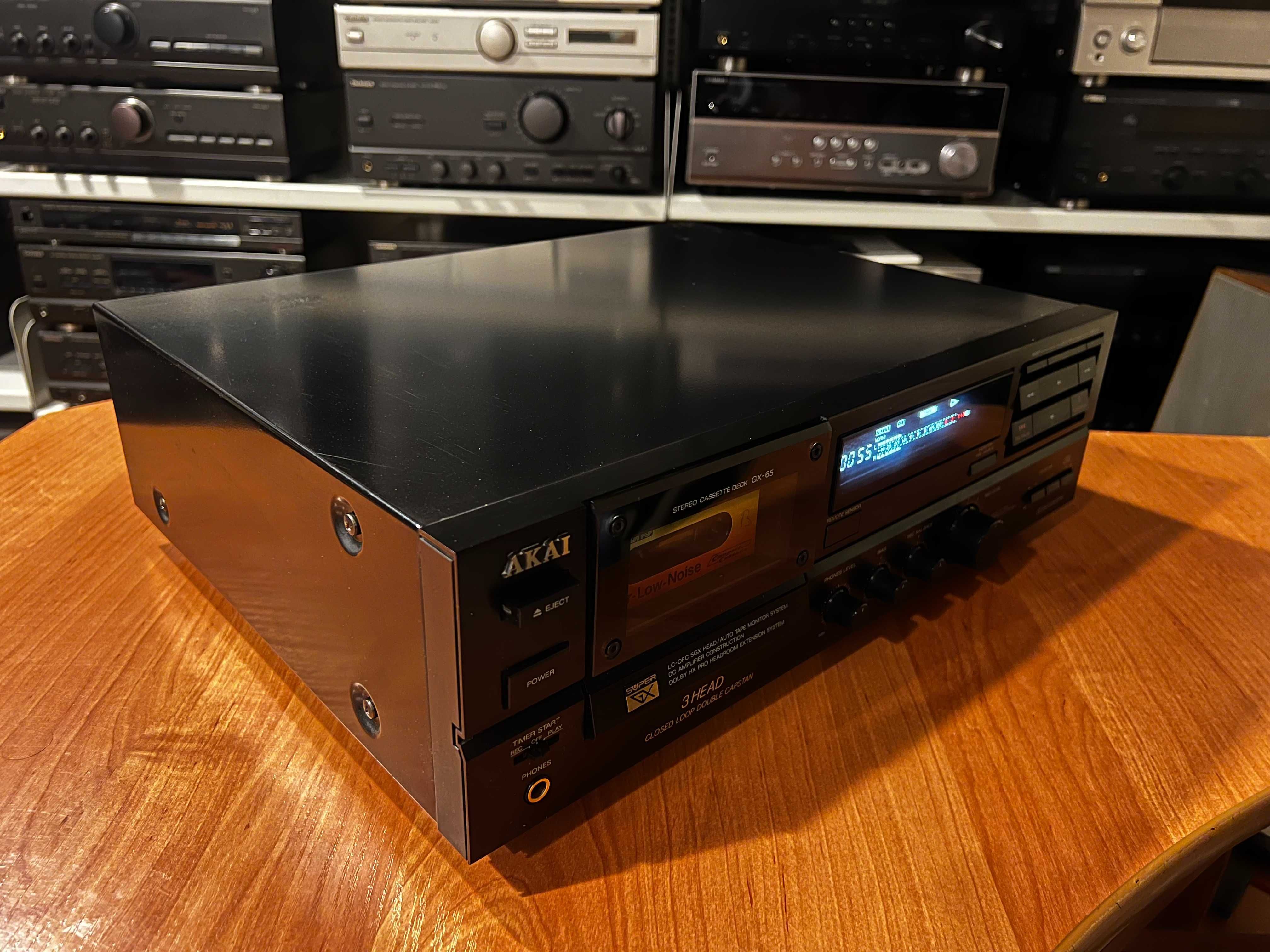 Magnetofon Kasetowy Akai GX-65 3Head HX Pro Audio Room