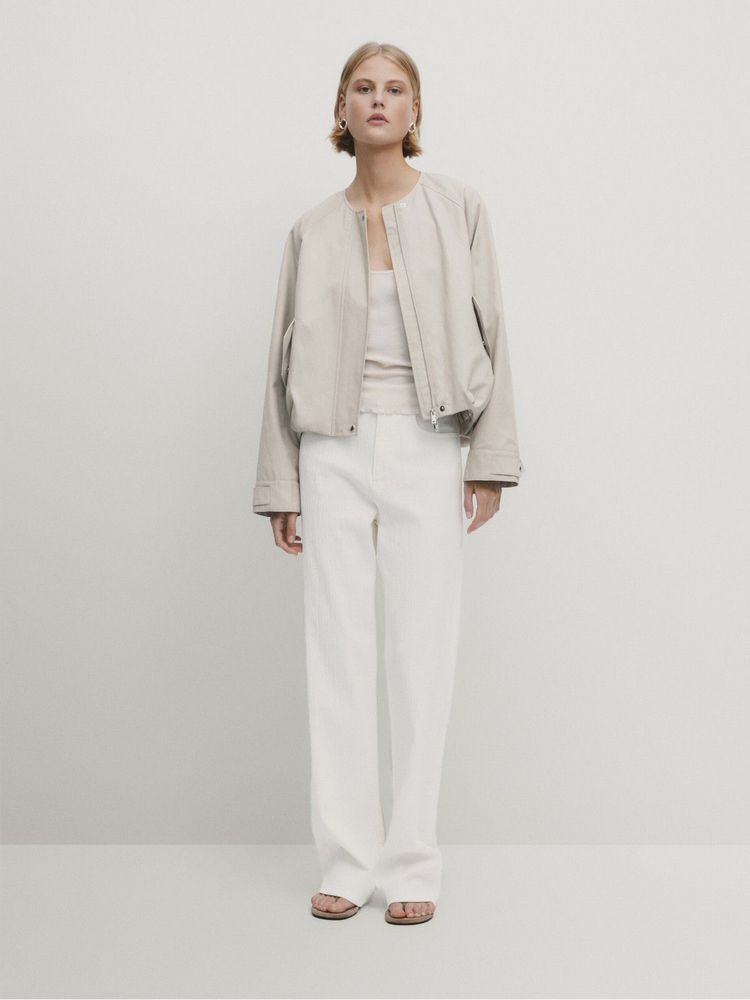Жіноча куртка бомбер Massimo Dutti