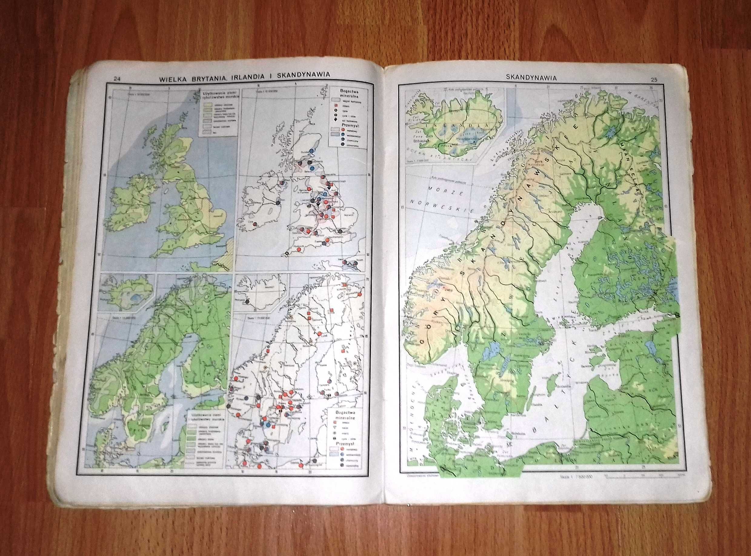 Atlas geograficzny. PPWK. Warszawa 1974.