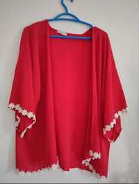 Kimono vermelho tamanho único