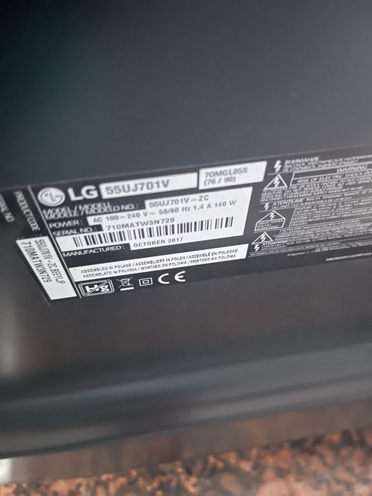 Sprzedam telewizor LED LG 55 cali