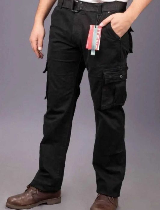Брюки карго. Деним.