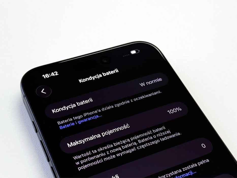 iPhone 15 Pro Max 256 GB Czarny Tytan jak Nowy 100% bateria Sklep Gwar