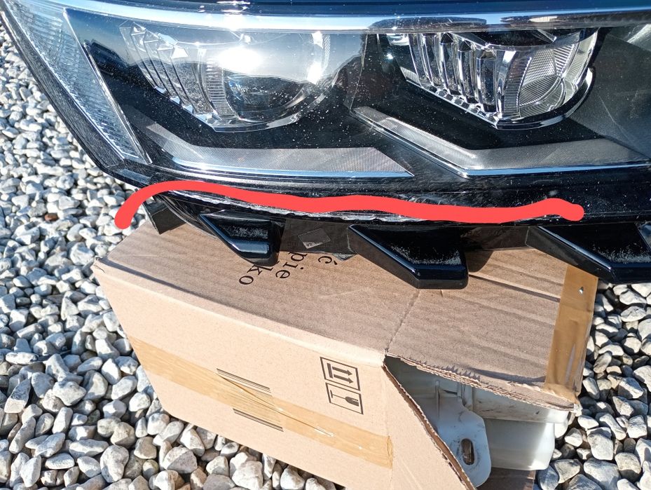 Reflektor przedni prawy full LED volkswagen t-rock 2GA941036P