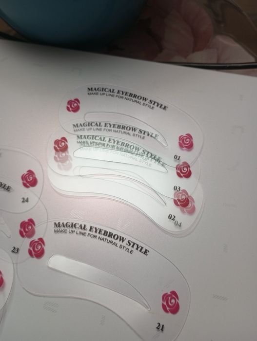 Nakładki do profilowania brwi