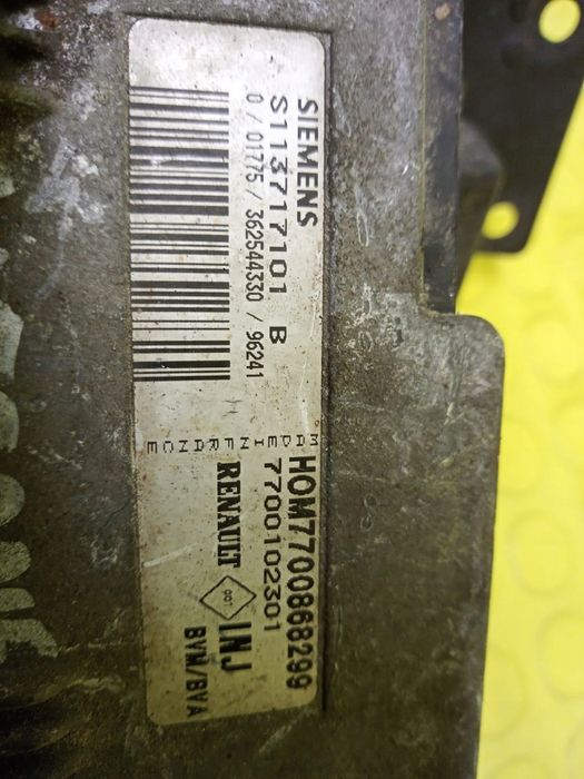 renault megane sterownik s113717101b