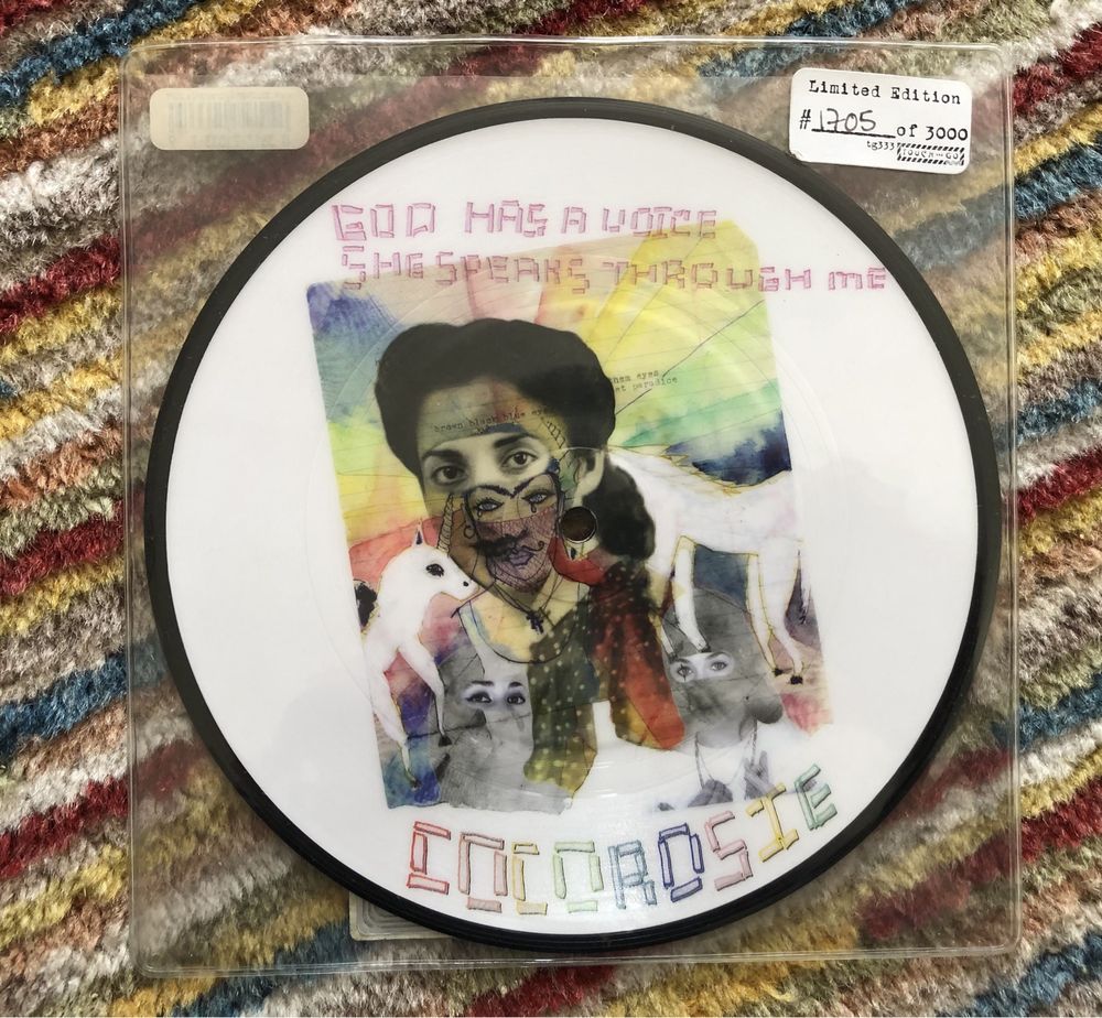 CocoRosie ‎– God Has A Voice She Speaks Through Me- Pic Disc