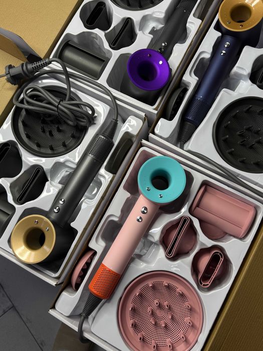 Фен Dyson Supersonic Super Hair Dryer Magic електро фен 1600 Вт Синій