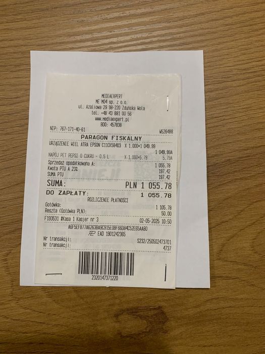 Urządzenie wielofunkcyjne EPSON EcoTank L3560 + 2 zestawy tuszy GRATIS