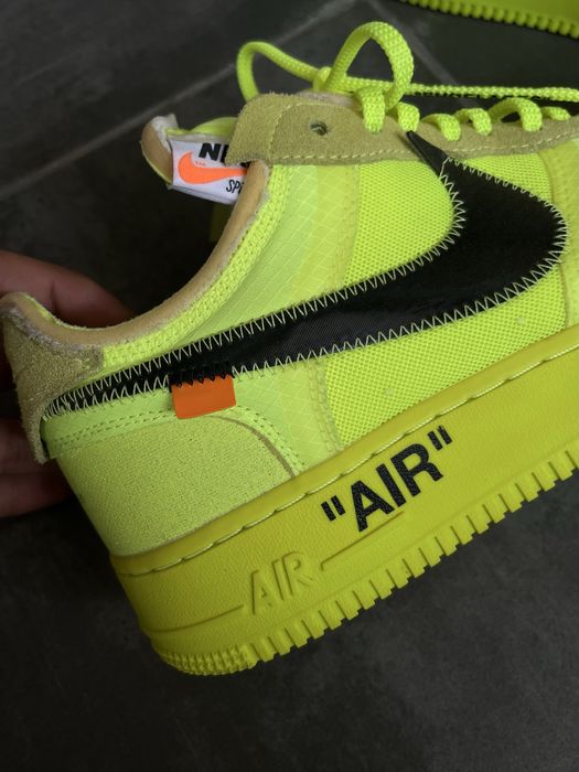 Nike x Off-White Air Force 1 Low “Volt”