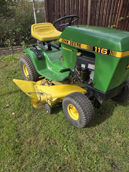 Sprzedam traktorek kosiarke john deere 116