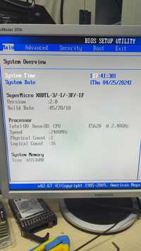 Продам сервер U1 Supermicro  X8DTL-iF 2*E5620/64Gb