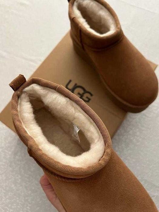 Угги/Угг/Уггі/Уги/Угі/UGG Australia Ultra Mini Platform 5 см Chestnut