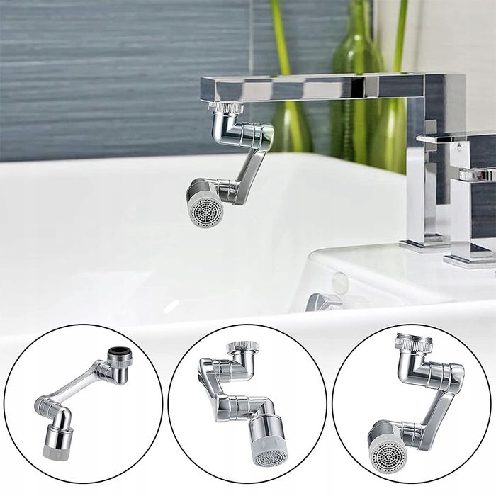 360 stopni Obrotowy Aerator Kranu Przedłużacz