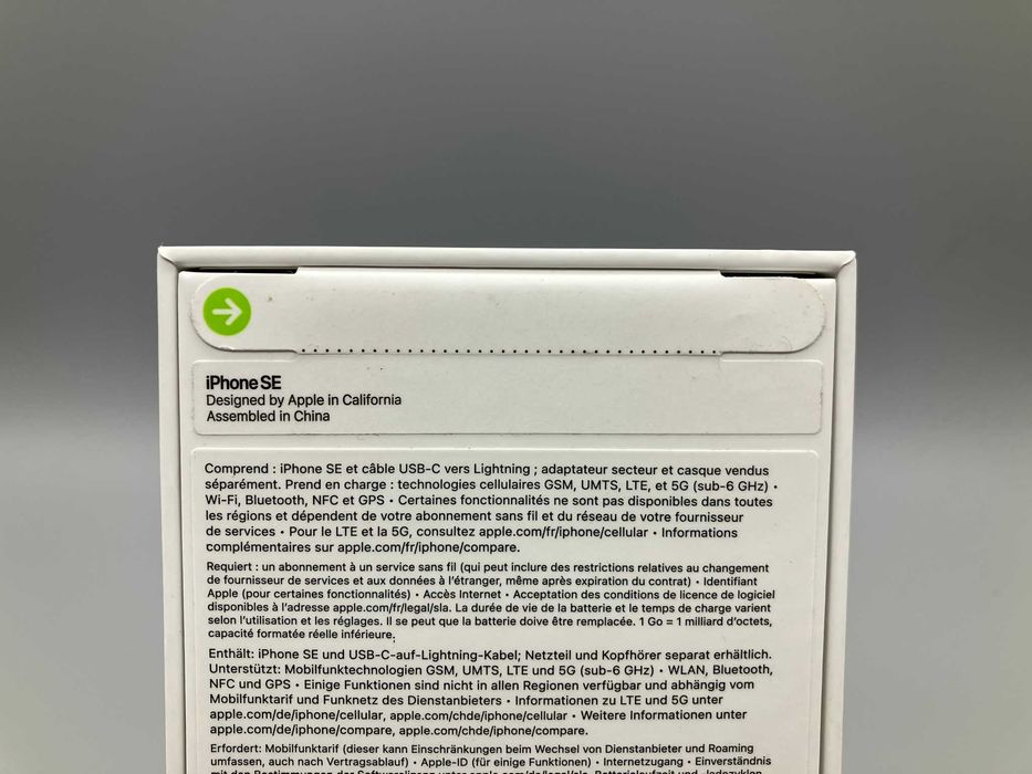 Iphone SE 2022 128Gb Midnight Model A2783 Neverlock NEW