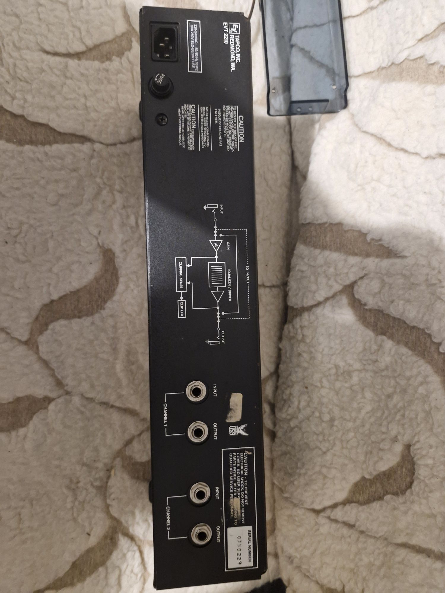 Equalizer Electro Voice