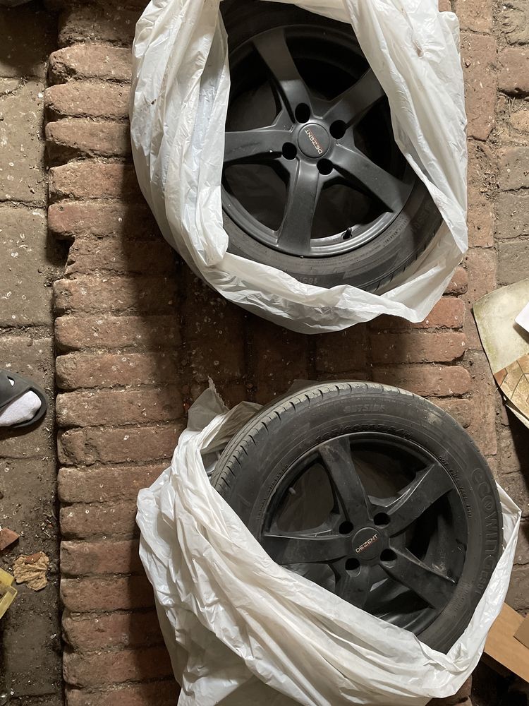 Alufelgi 15” Dezent z letnimi oponami 4x100 Suzuki Swift
