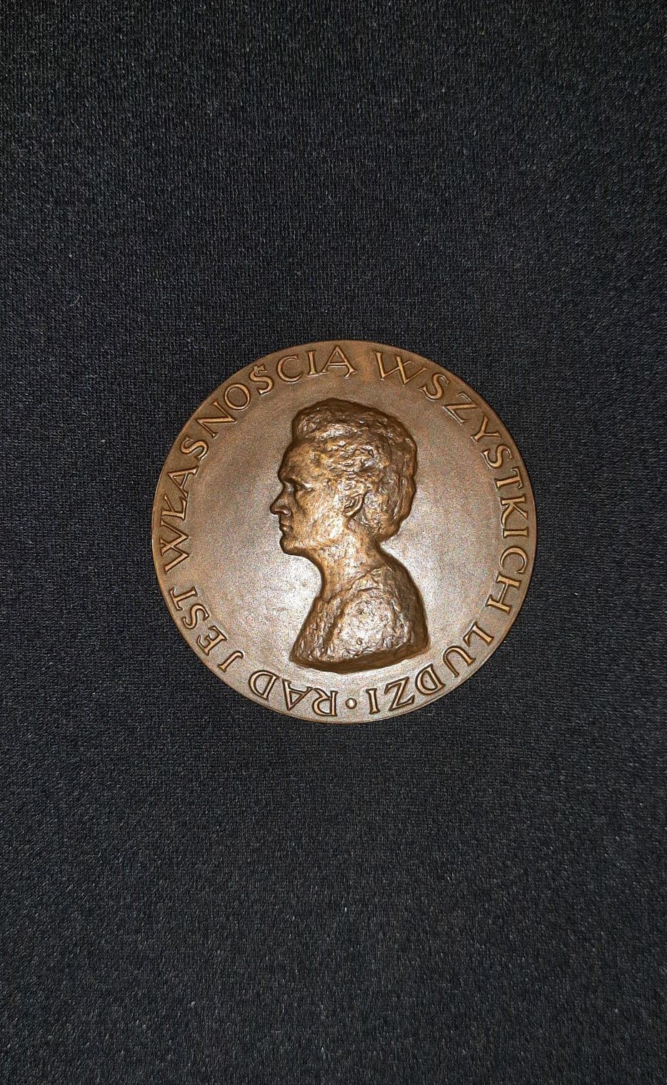 Medal brąz maria skłodowska curie OKAZJA