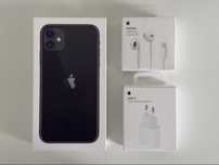 iPhone 11 64GB 76% baterii + ladowarka + sluchawki