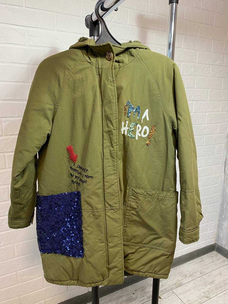 Парка, куртка демісезонна для дівчинки 11-12 років Zara