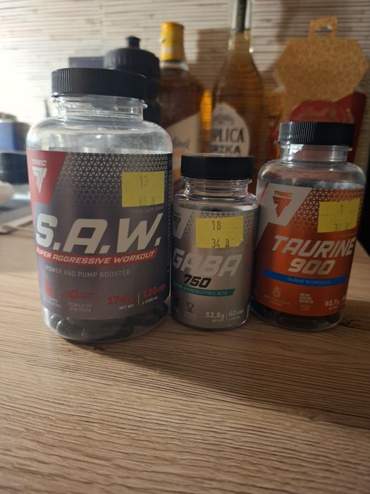 Zestaw suplementów na siłownię