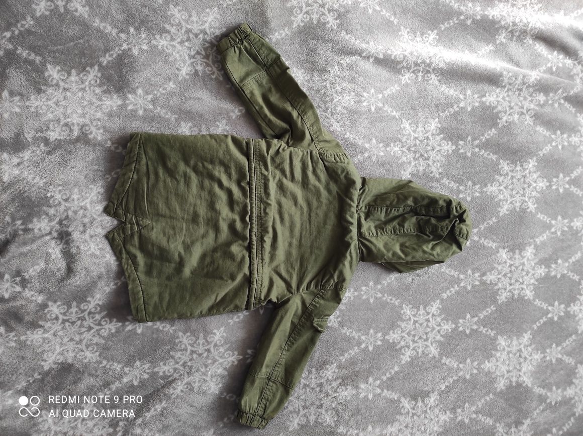 Kurtka parka rozmiar 92