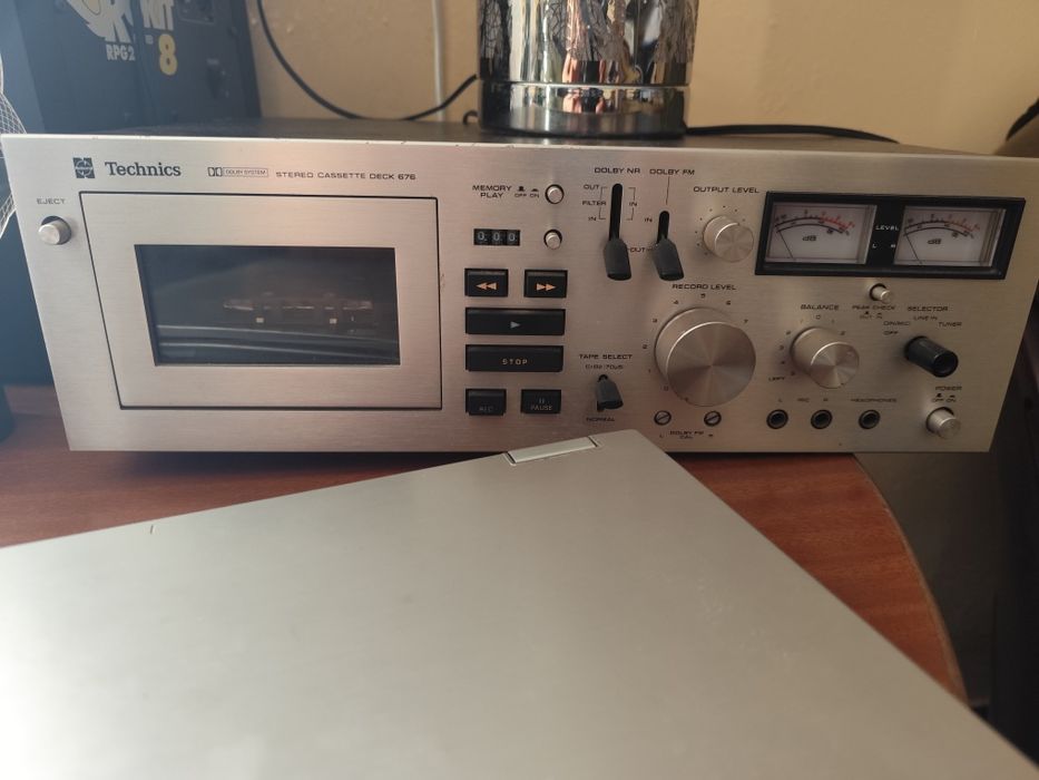 Deck technics e radio fm
