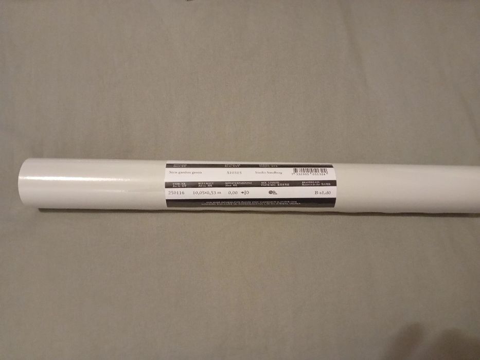 Papel de parede verde água 2 rolos de 10 metros  lineares