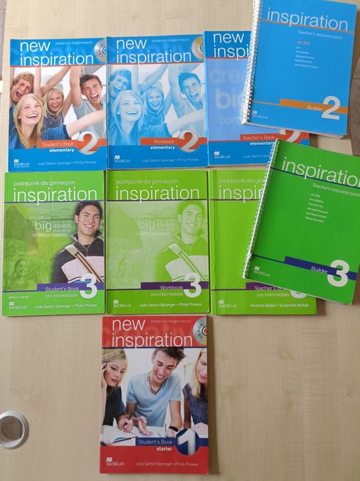 Kurs New Inspiration 2 i 3 oraz podręcznik część 1