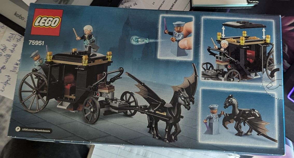Lego 75951 Fantastic Beasts - Grindelwald Escape - novo e selado