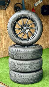 Jantes originais DOTZ R17 5/112 pneus novos DUNLOP 215/65