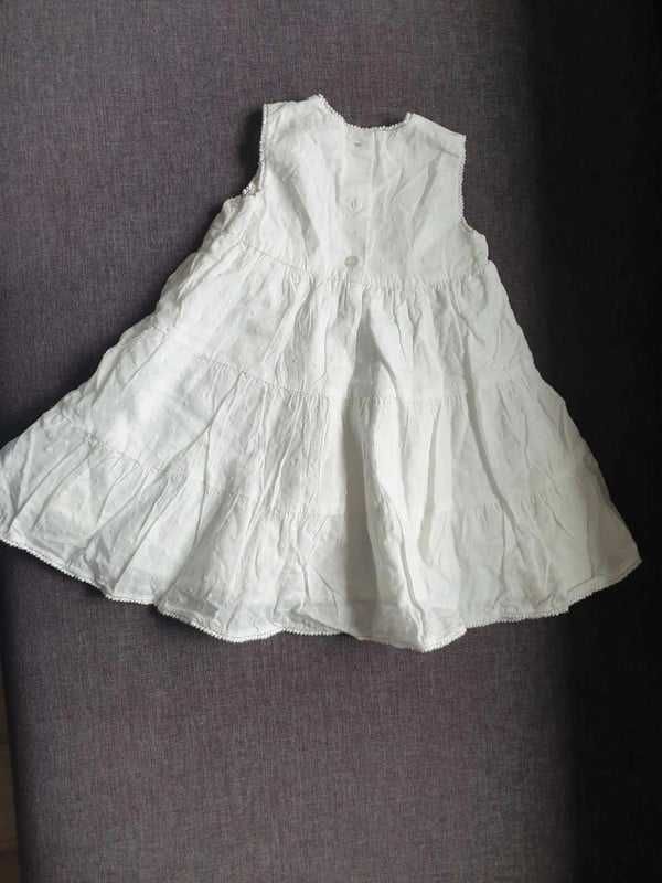 Sukienka dziecięca na podszewce, George 12-18 m.
